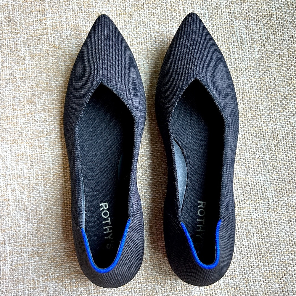 Rothy’s The Point II Black Size 8.5
